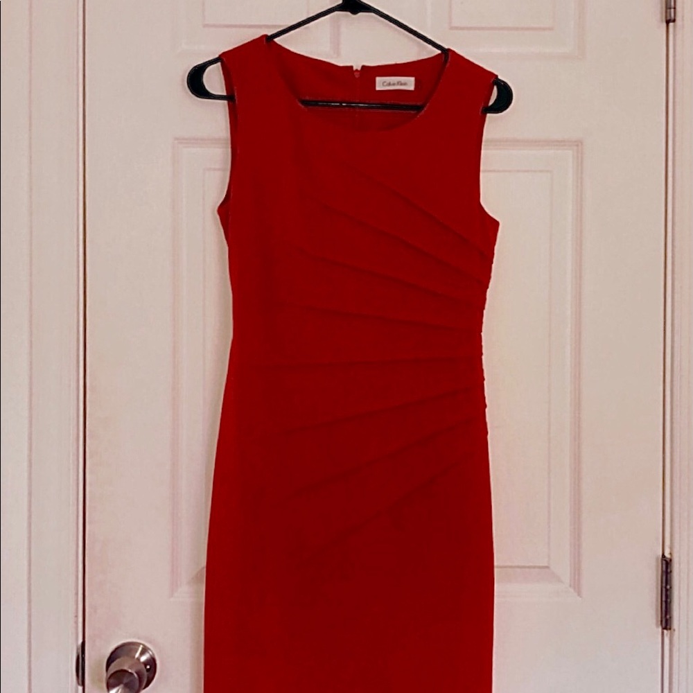 Calvin Klein Red Dress